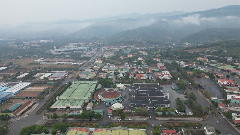 Một g&oacute;c Khu KTTM đặc biệt Lao Bảo 